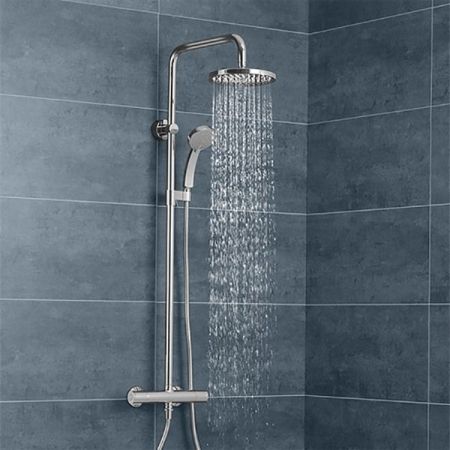 Душевая система JACOB DELAFON JULY E5523-CP (хром, металл/пластик), шт, артикул E5523-CP