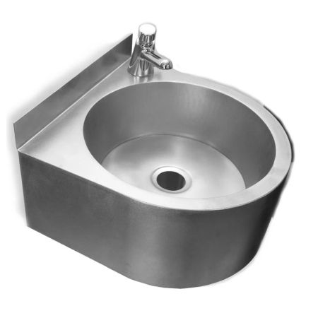 Раковина настенная полукруглая Тругор РН 004 (310) 1,2, сатин, артикул РН 004 (310) (1,2)