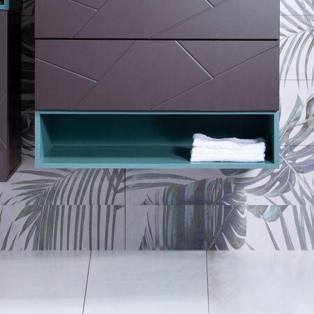 Ниша для тумбы Бриклаер КРИСТАЛЛ 80 см, муссон