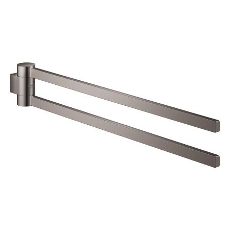 Держатель для полотенца GROHE Selection, двойной, поворотный, темный графит глянец (41063A00) Держатель для полотенца GROHE Selection, двойной, поворотный, темный графит глянец (41063A00)