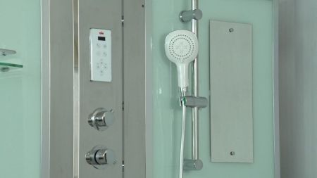 Душевая кабина Timo Comfort 140x88 T-8840C Clean Glass с гидромассажем, артикул T-8840C