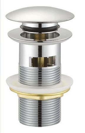 Донный клапан с системой &laquo;Клик-клак&raquo;, с переливом CZR-SAT5, артикул CZR-SAT5-01