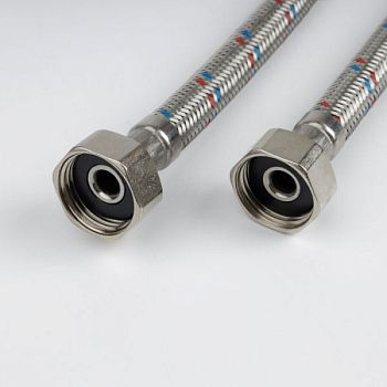 Гибкая подводка IDDIS Optima Home F1/2xF1/2, SS304, латунь, 1,5 м (926ABS15ZP)