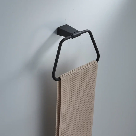 Кольцо для полотенец Shevanik SG5706H, черный, артикул SG5706H