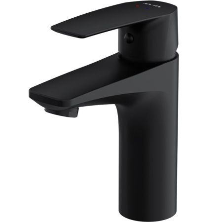 F90A02122 Gem, смеситель для умывальника излива 99 мм, черный, шт.