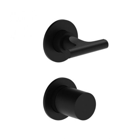 Fantini Sailing Смеситель для душа встраиваемый на 2 потока, цвет Matt Gun Metal PVD, артикул 67 P5 J085B