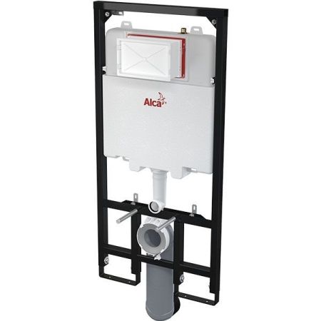 Инсталляция Alcaplast Sadromodul Slim AM1101/1200 для унитаза со смывным бачком без клавиши смыва, артикул AM1101/1200
