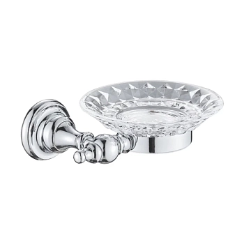 Мыльница Rose RG1103, хром