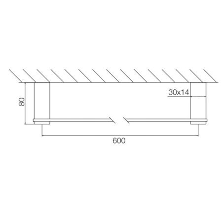 Fima Carlo Frattini Accessori Полотенцедержатель 60см., подвесной, цвет: золото, артикул F6020/60OR