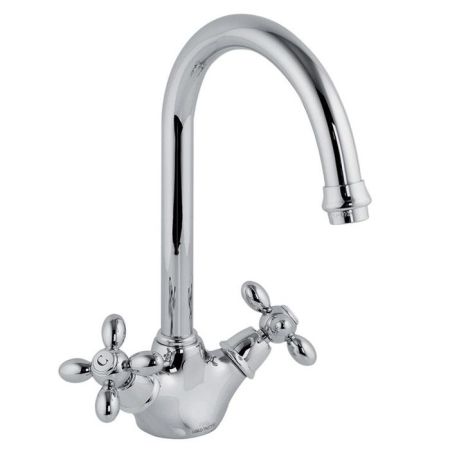 FIMA|Carlo Frattini Kitchen Смеситель (Olivia) для кухни, вращающийся излив, цвет хром, артикул F5007CR