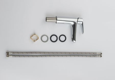 Смеситель для раковины 98, без донного клапана AQUATEK AQ1110CR БЕТТА, артикул AQ1110CR