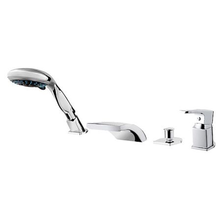 Смеситель на борт ванны GPD Atros Mak66 Хром Смеситель на борт ванны GPD Atros Mak66 Хром