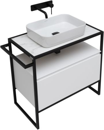 Тумба под раковину Allen Brau Priority 80 1.31002.WM белый матовый, артикул 1.31002.WM