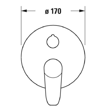 Внутрення часть, Duravit, Accessories, назначение-для смесителя, артикул GK0900000000