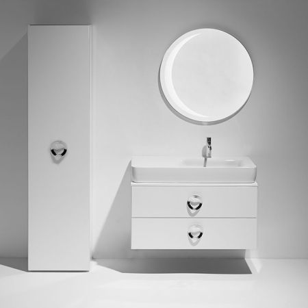 Simas Henges Пенал 50x40xh200 см, цвет белый глянцевый, артикул HEM03 bianco lucido