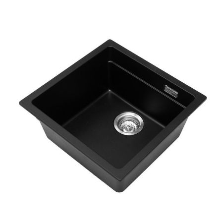 Кухонная мойка Grandex Aqua Comfort 500105, черный металлик