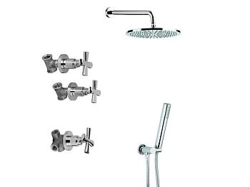 Emmevi Spirit New, душевой комплект 31009OR, цвет золото