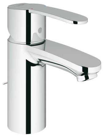 Смеситель для раковины GROHE Wave Cosmopolitan с цепочкой (23204000), артикул 23204000