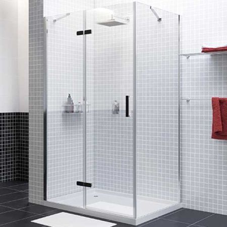 Aller BLACK 10H07LB душ.угол. с левой дверью, артикул 10H07LBLACK