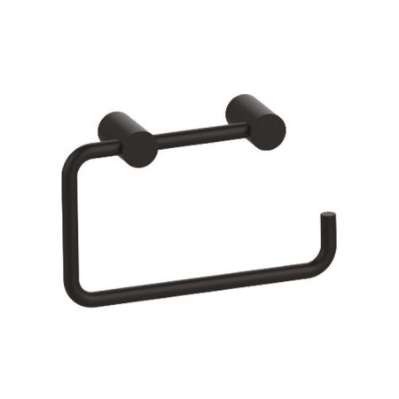 Держатель для туалетной бумаги IDDIS Petite без крышки, сплав металлов, черный матовый (PETBL00i43), артикул PETBL00i43