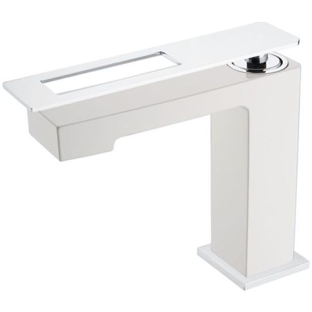 Смеситель Q для умыв. низ. WhiteChrome_Комплект, артикул 141-WCR