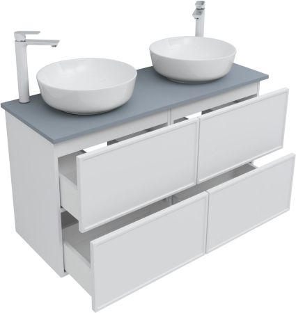 Тумба под раковину Aquanet Арт 60 белый матовый, артикул 00313254