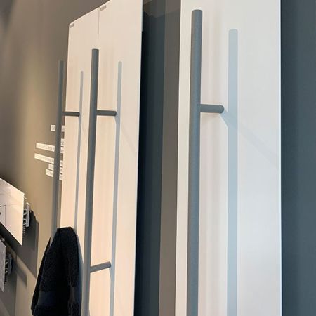 Antrax Teso Полотенцесушитель электрический 25x150H см, цвет BCOR, рейлинг хром, артикул ECTSV150001T/BCOR