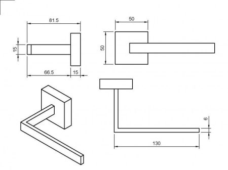 Держатель для туалетной бумаги CEZARES PRIZMA-TH04, артикул PRIZMA-TH04-OR