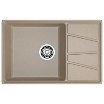 Кухонная мойка GranFest VERTEX 780L, песочный