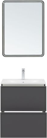 Тумба под раковину Aquanet Арт 60 ясень графит, артикул 00329063