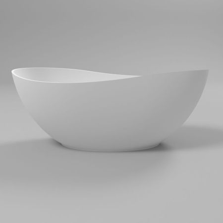 Ванна WHITECROSS Ruby 170x75 (белый мат) иск. камень