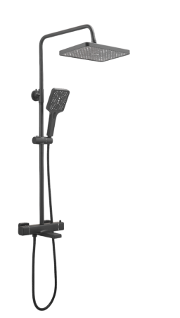 Душевая система HAIBA черный (HB24537-7), артикул HB24537-7