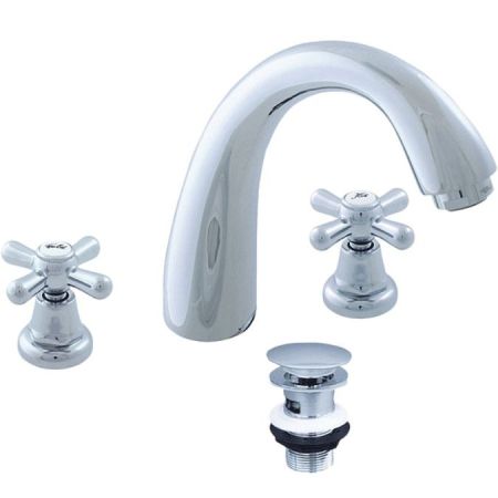 Смеситель для раковины Rav Slezak Morava retro MK133.5 Хром, артикул MK133.5