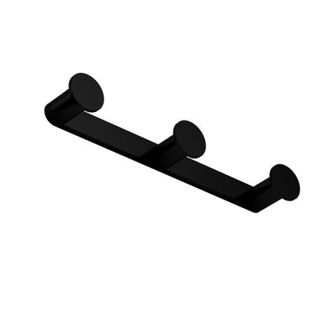 Colombo Mini Тройной крючок, цвет: чёрный матовый, артикул CD117.NM