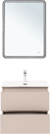 Тумба под раковину Aquanet Вега 2.0 60 бежевый, артикул 00337941