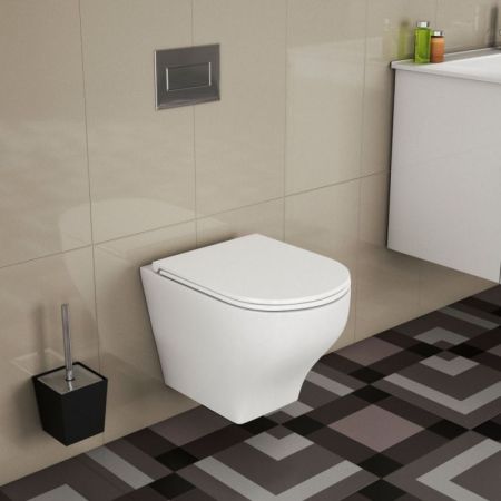 Унитаз Owl 1975 Eld Ruta Line-H OWLT190602 подвесной с сиденьем Микролифт, артикул OWLT190602