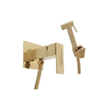 Гигиенический душ со смесителем Rav Slezak ROYAL ROYAL1147Z, золото, артикул ROYAL1147Z