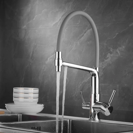 Смеситель для кухни Rose R658, хром, артикул R658