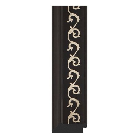 Зеркало Evoform Exclusive 55х45 Черный ардеко