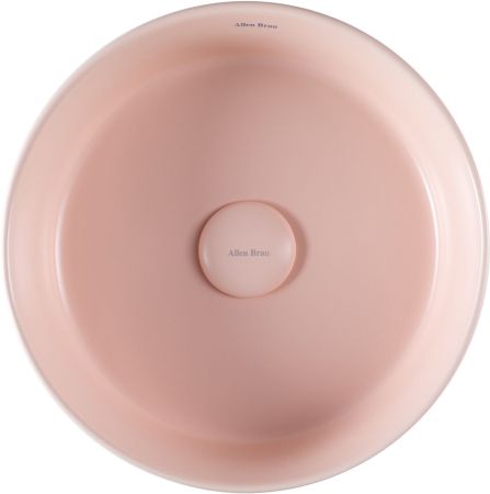 Раковина накладная Allen Brau Fantasy Romb 36 4.11033.SM розовый, артикул 4.11033.SM