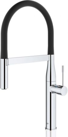 Смеситель для кухни GROHE Essence с профессиональной лейкой, поворотный излив, хром (30294000), артикул 30294000