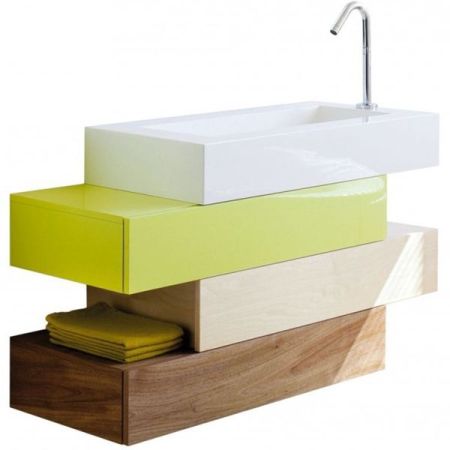 Тумба под раковину Jacob Delafon Pacific 110 EB782-A21 подвесная Анисовый лак, артикул EB782-A21