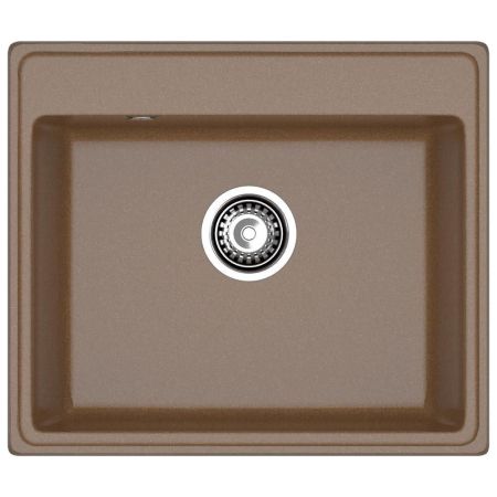 Кухонная мойка GranFest VERTEX 580, терракот, артикул V-580 терракот