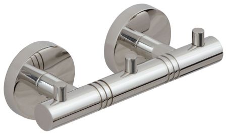 Вешалка КАНЬОН - 3 крючка / L 142 (Чёрный хром), артикул 01-3000-1003