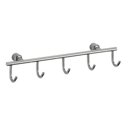 Планка с крючками Savol S-005255, хром, артикул S-005255