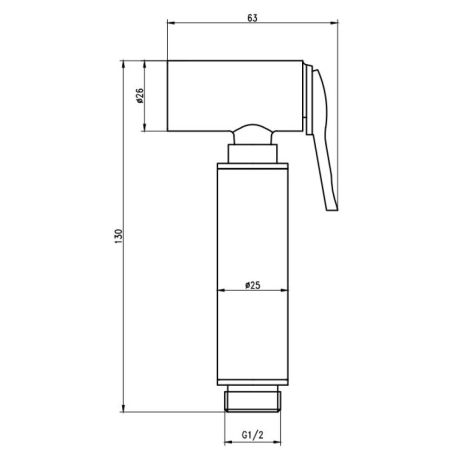 Гигиенический набор Savol SK-PQT01, хром, артикул SK-PQT01