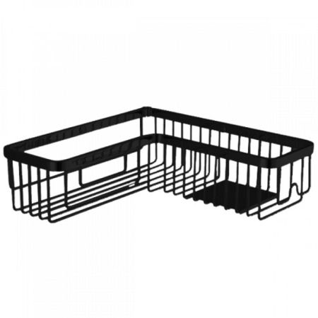 Colombo Angolari Полочка для ванной, подвесная, цвет: черный матовый, артикул B9611.NM