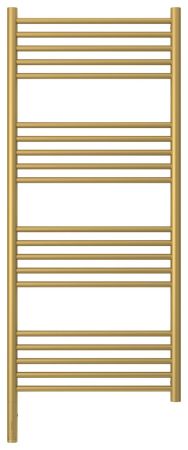 Полотенцесушитель электрический "БОГЕМА 3.0" прямая 1200х500 / МЭМ левый (Матовое золото), артикул 032-5804-1250