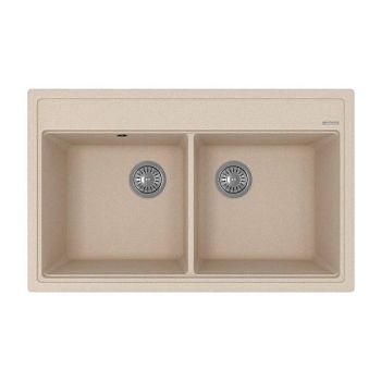 Кухонная мойка Florentina ЛИПСИ 20.370.E0820.104, бежевый