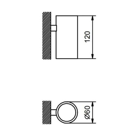 Fantini Young Стакан, цвет Matt Gun Metal PVD, артикул 96 P5 7651